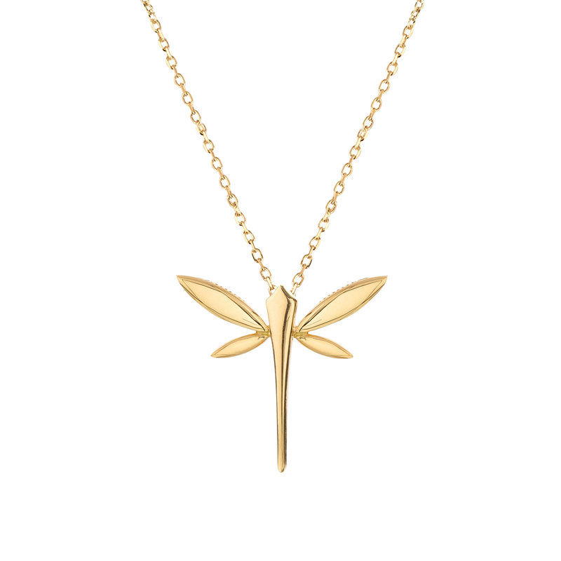 Small Dragonfly necklace