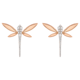 Small Dragonfly clip earrings