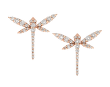 Mini Dragonfly stud earrings