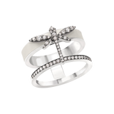 1926 Dragonfly band ring