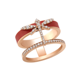 1926 Dragonfly band ring