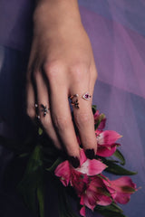 Micro Tourmaline ring