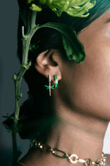 Micro Cosmos Mono Ear hoop