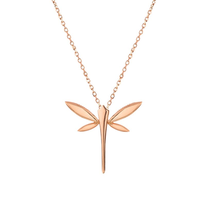 Small Dragonfly necklace