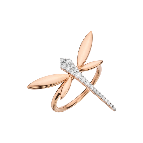 Small Dragonfly Ring