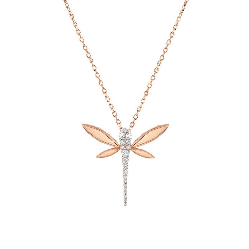 Small Dragonfly necklace