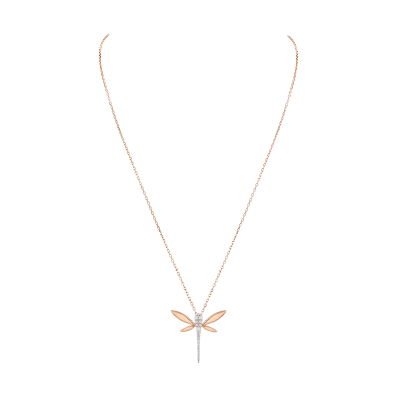 Small Dragonfly necklace