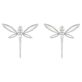 Small Dragonfly clip earrings