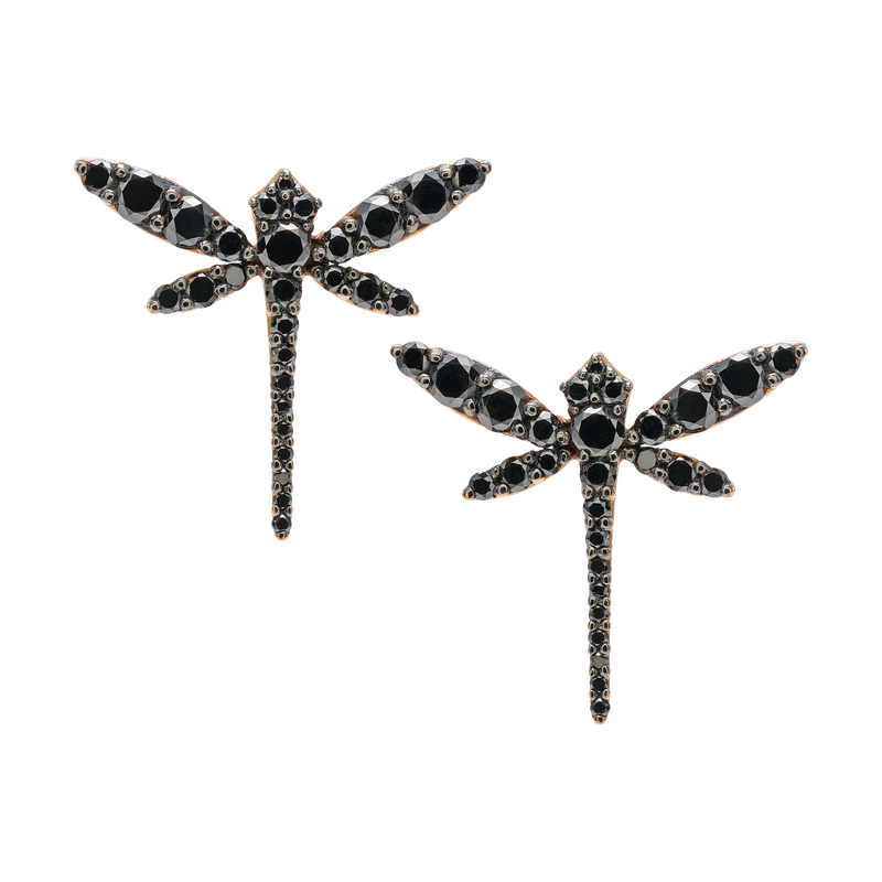 Mini Dragonfly stud earrings