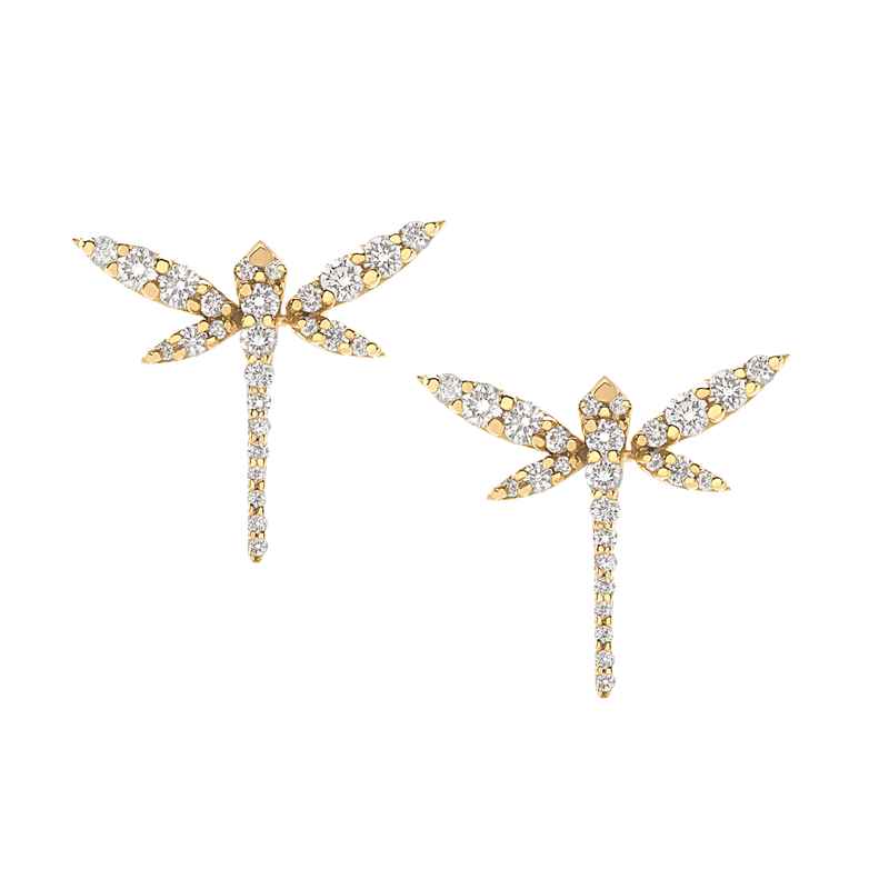 Mini Dragonfly stud earrings