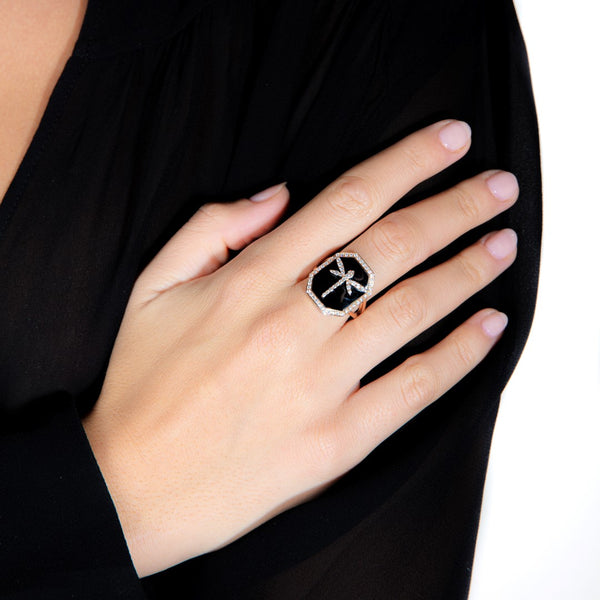 1926 Dragonfly ring