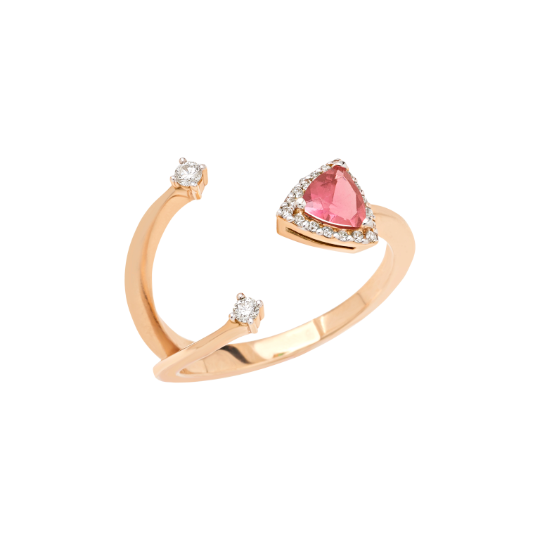 Micro Tourmaline ring