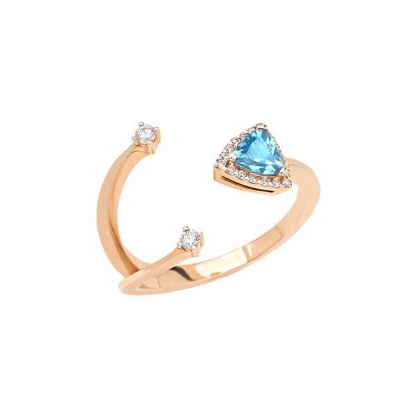 Micro London Blue ring