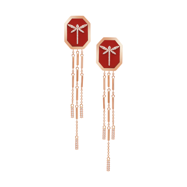 1926 Dragonfly earrings