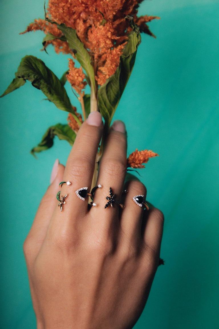 Micro Dragonfly ring