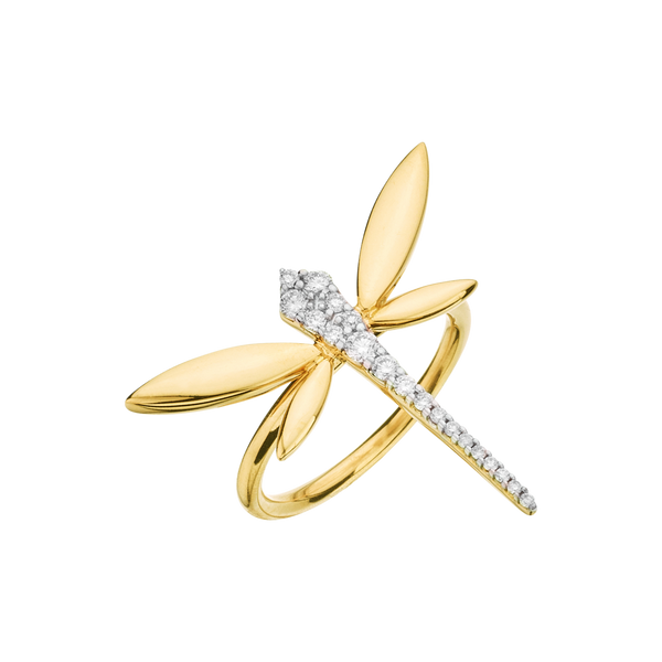 Small Dragonfly Ring